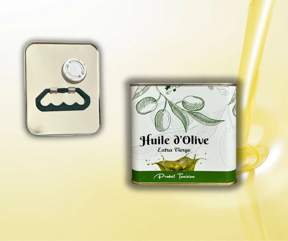 bidon d’huile d’olive vide 2 litres